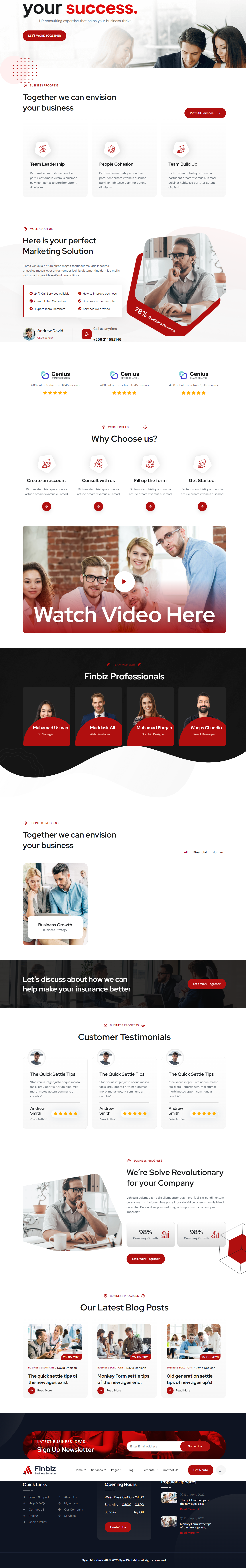 Finbiz Theme