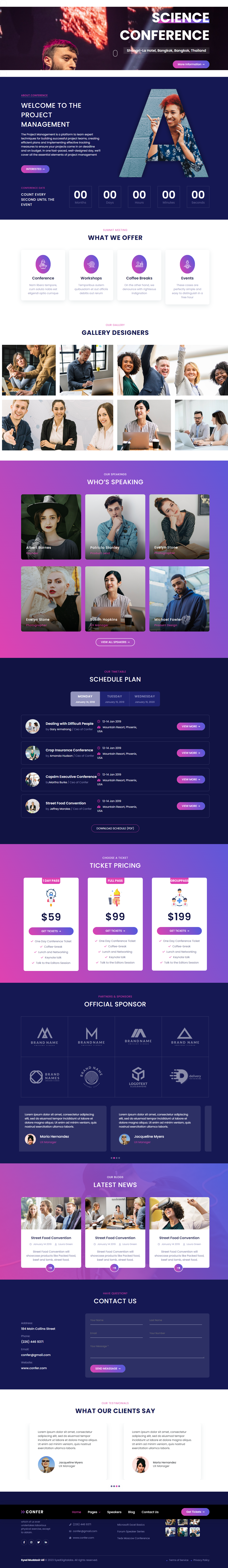 ScienceConference Theme